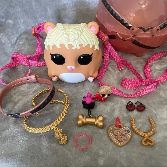 LOL Surprise Biggie Coin Bank Backpacks & Accessories Hop Hop Bunny & Hammy - Picture 3 of 8